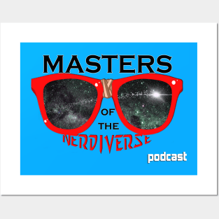 Masters of the Nerdiverse Podcast Tee Posters and Art